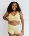 Everyday Crop Bra - Lemon