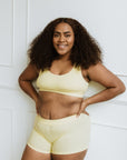 Scoop Neck Bra - Lemon