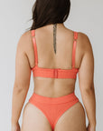 Plunge Bra - Melon