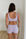 Lovely back view comfortable lilac plunge bra set and boy shorts