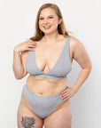 Thong - Marle Grey