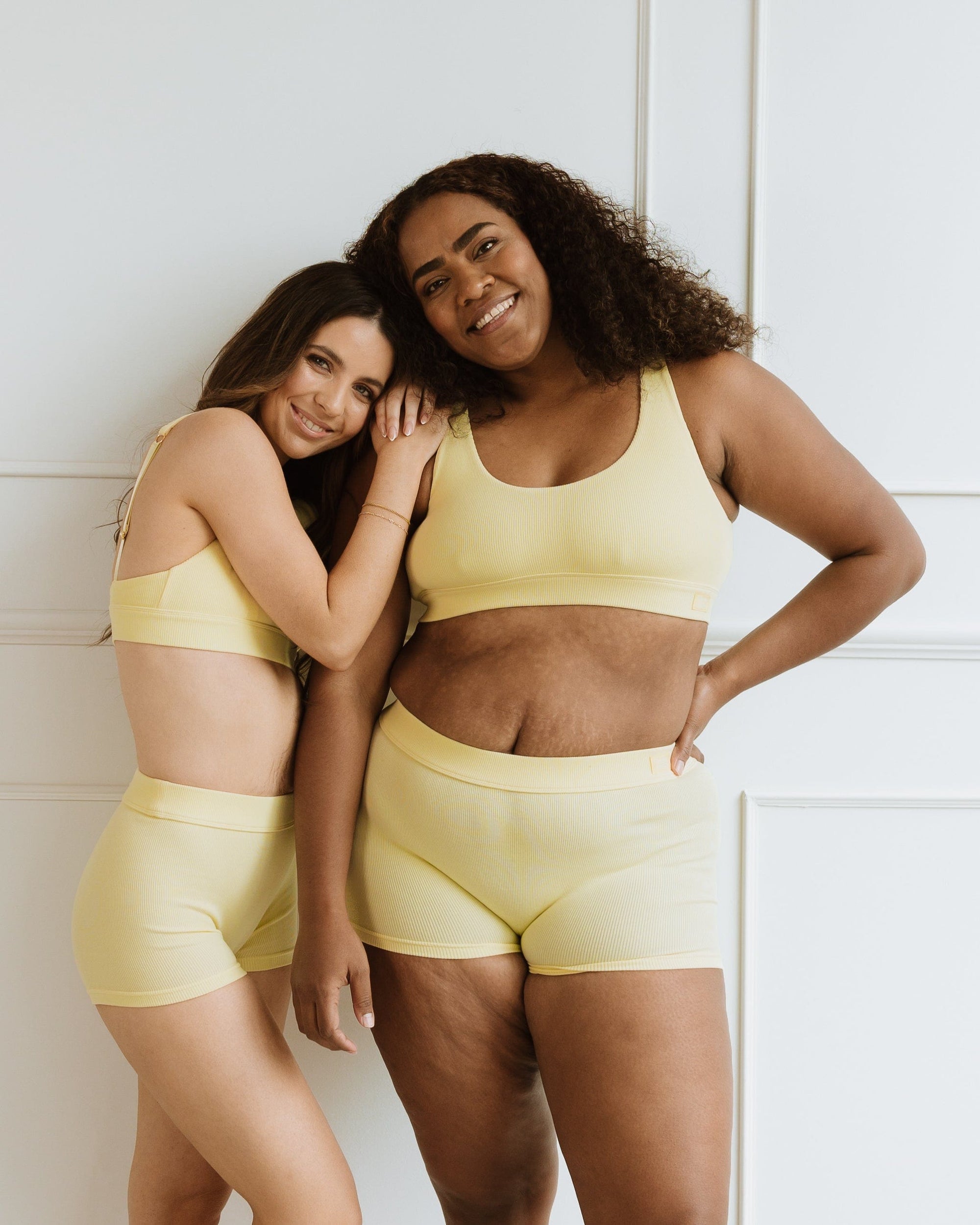 Boy Shorts - Lemon