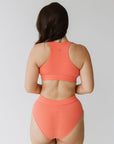 Everyday Crop Bra - Melon