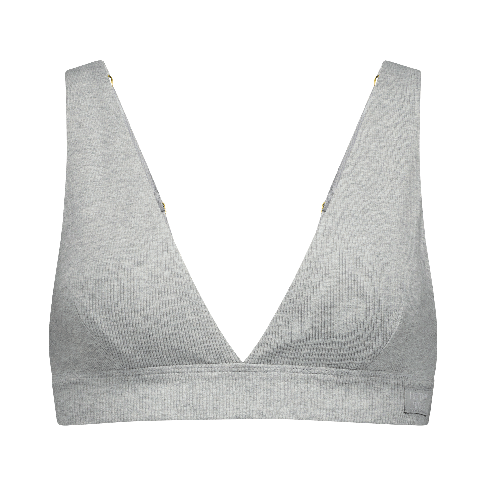 Plunge Bra - Marle Grey
