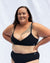 CROSSOVER BRA SET BLACK 3 XL 