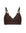 Our coffee coloured Crossover Bra made for comfort